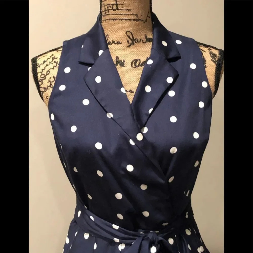 Anne Klein polka dot dress - Picture 9 of 13